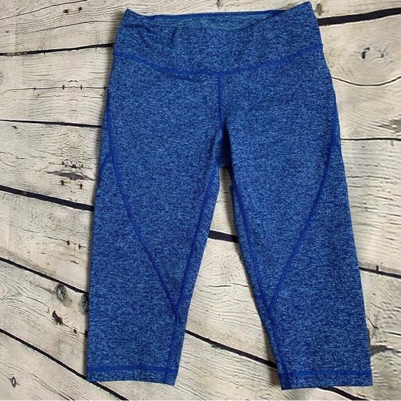 🔮 ZELLA | Blue Capris Size Small - Picture 1 of 4